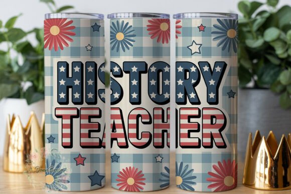 A Designer's Review of the History Teacher Patriotic Tumbler Wrap
