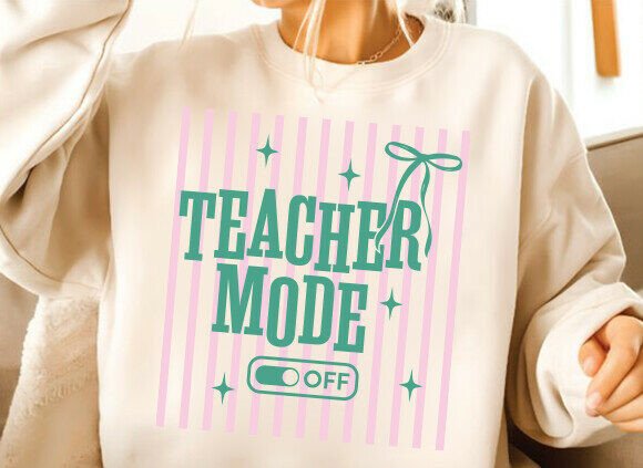 A Designer's Take on Teacher Mode off PNG, School is out PNG