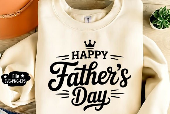 An Elegant Happy Father’s Day Design for Embroidery