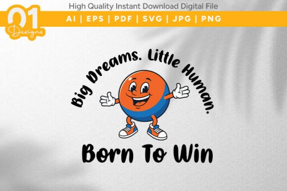Big Dreams Born to Win Kids SVG: An Embroidery Review