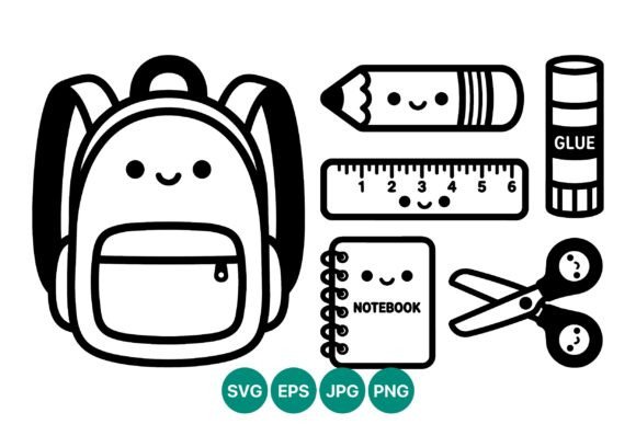 Cute Kawaii School Supplies Vector: A Designer's Honest Review