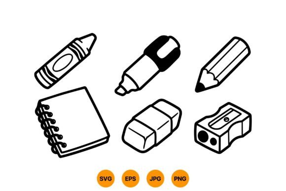 Cute School Stationery Clipart: An Embroidery Designer’s Review