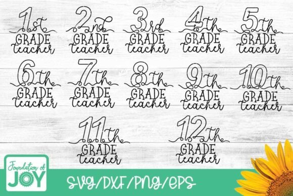 Grade Teacher Line Art, Teacher Bundle: Designer’s Review