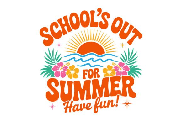 Putting the School's Out Summer Fun SVG to the Stitch Test