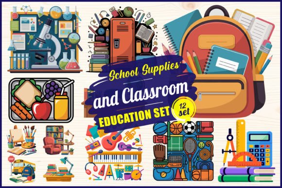 School Supplies Classroom Bundle Set: Designer’s Review