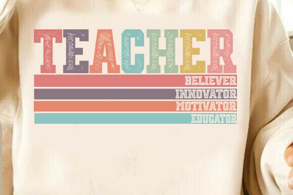 Teacher PNG Design: A Versatile Asset for Crafters and Brands