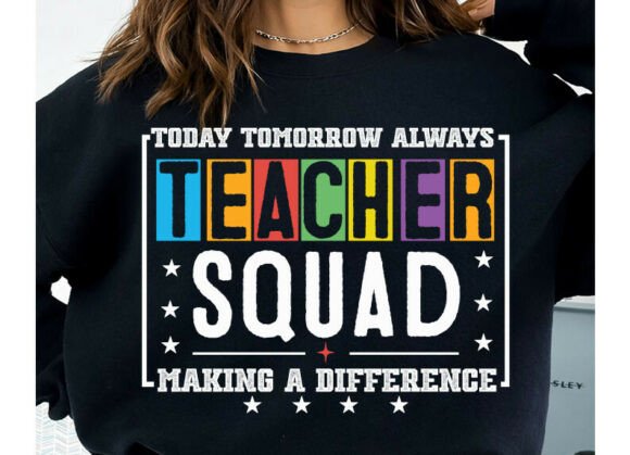 Teacher Squad PNG Colorful Teacher: A Designer's On-Hoop Review